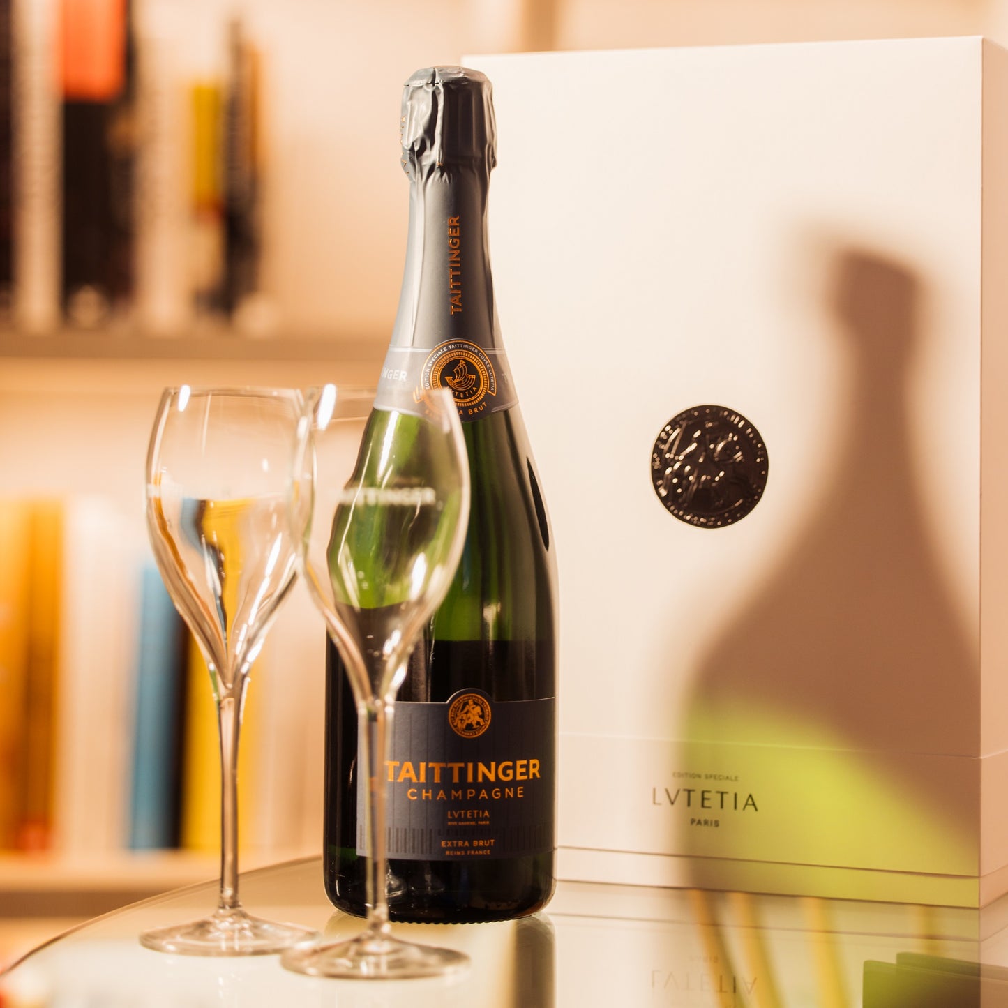 Gift set Champagne Taittinger - Cuvée Lutetia Paris