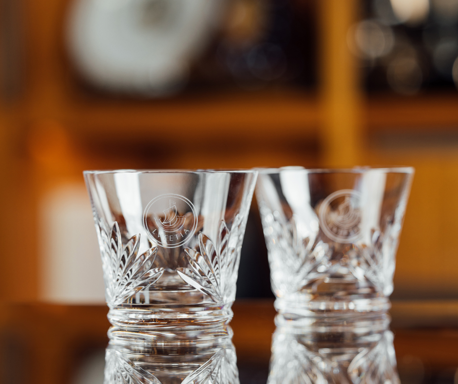 Duo of Lutetia glasses by Baccarat
