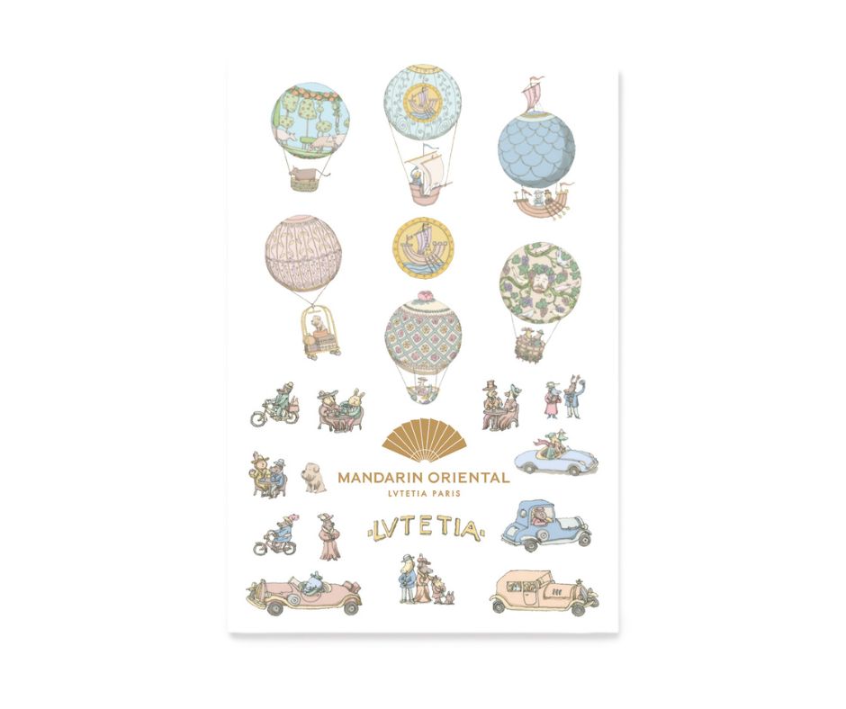 Temporary gold leaf tattoos