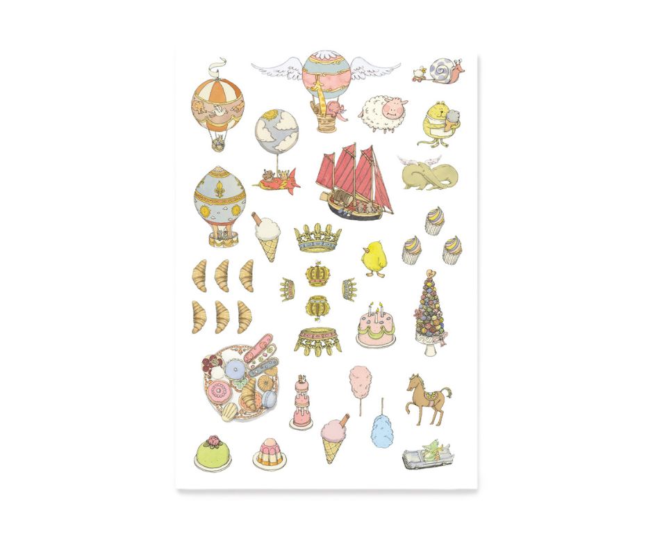 Temporary gold leaf tattoos