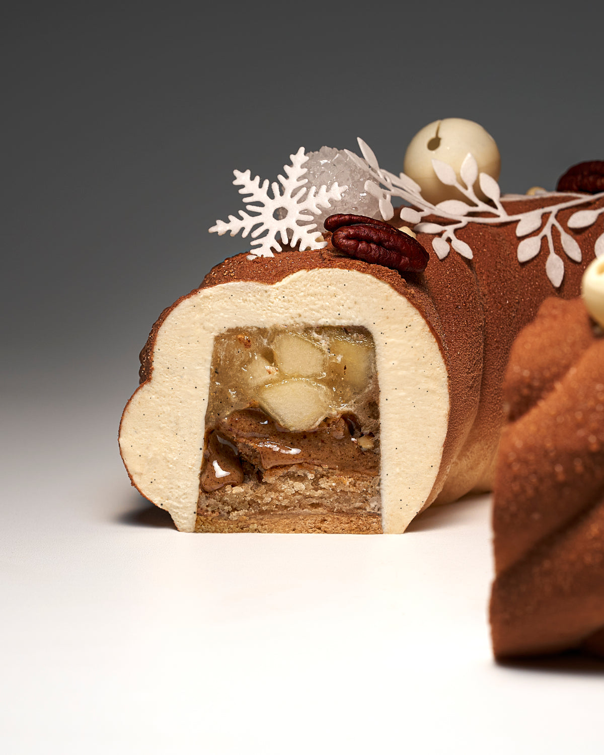 Bûche de Noël Couronne
